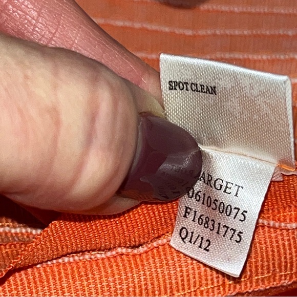 Peach Beige Striped Beach Hat Straw Floppy Resort Hat Wide Brim Textured Stripes - Picture 11 of 14